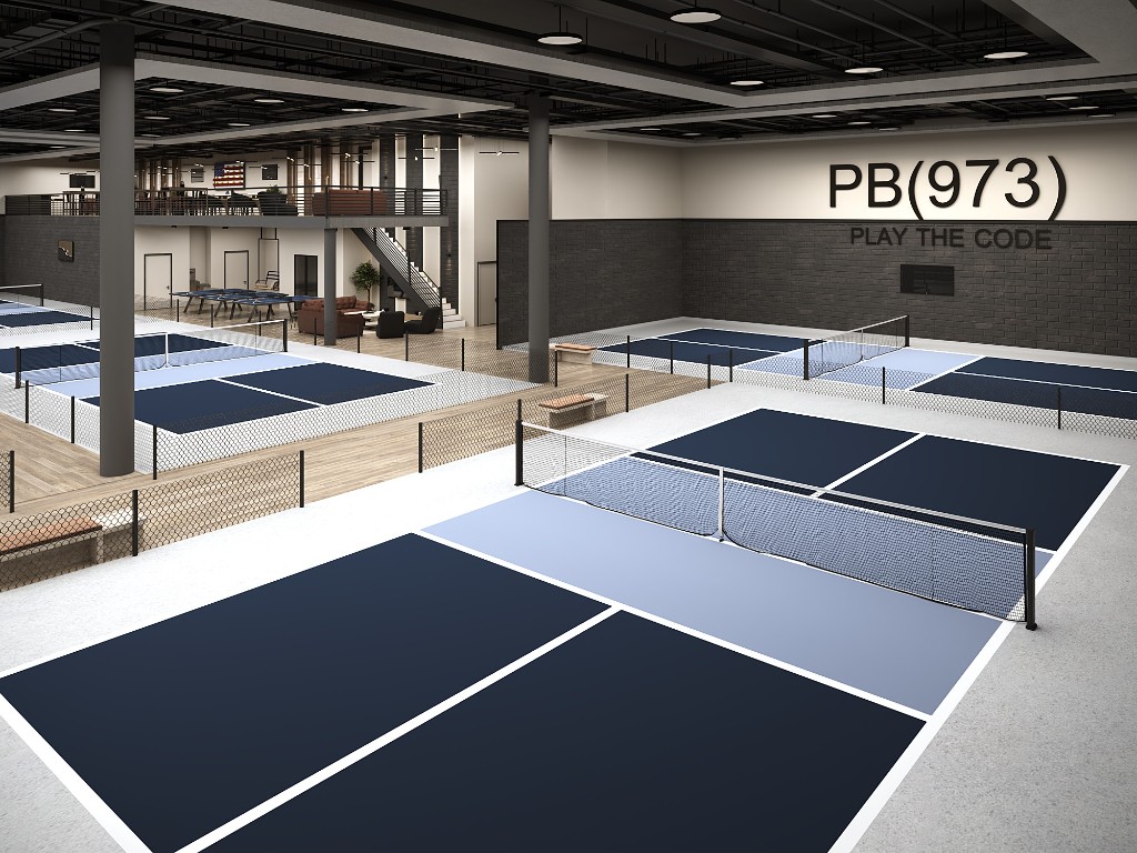PB(973) contact and concierge at the indoor pickleball club in Flanders NJ